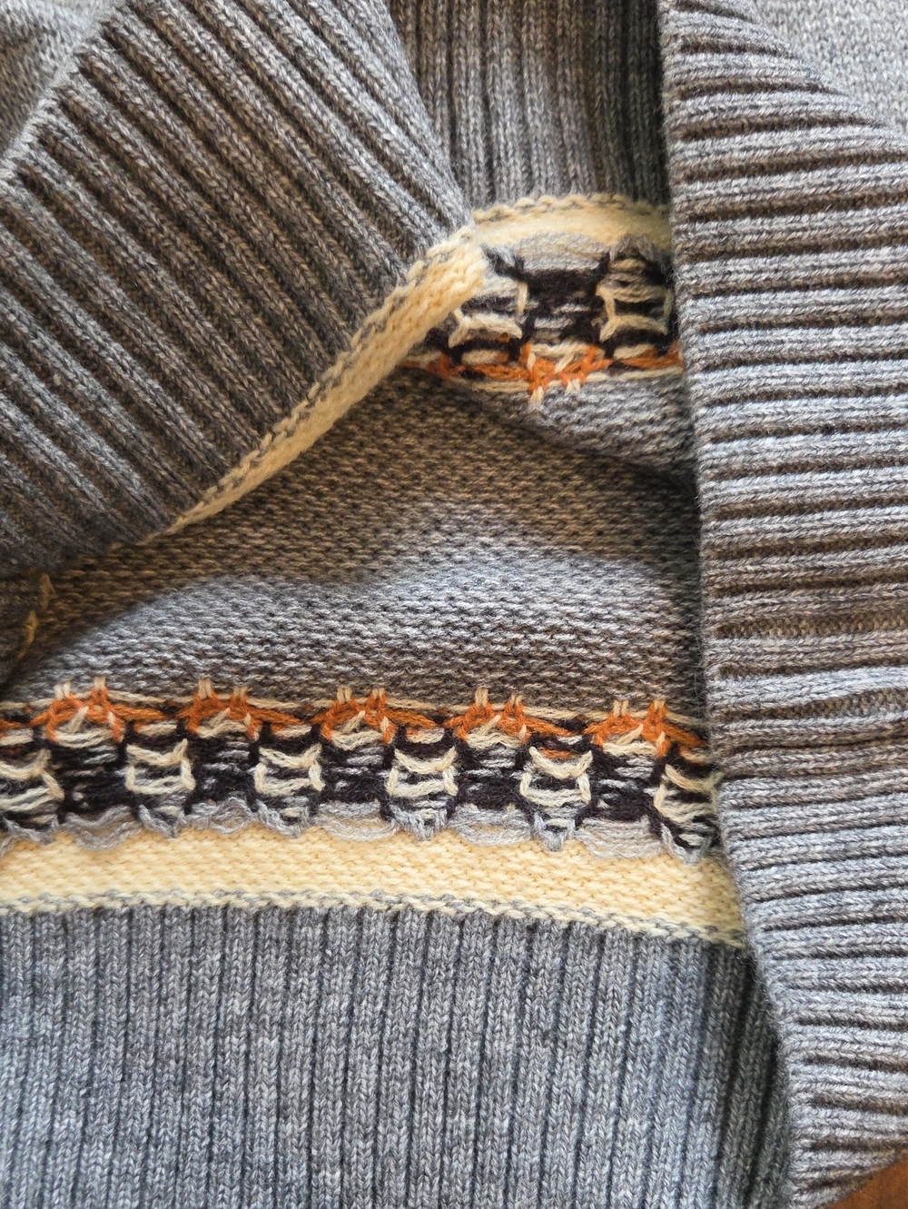 KJP Cozy Cabin Sweater Black Cat and Moon Sweater Halloween - Picture 9 of 10